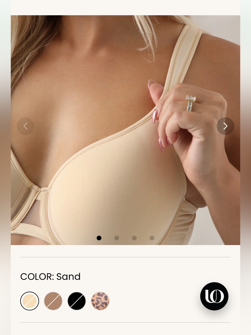 Everyday Smooth underwire cradle bra